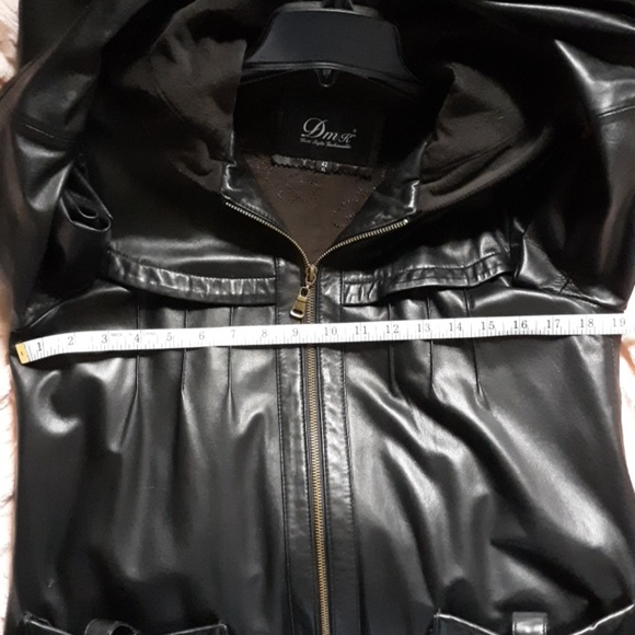 Black pleather jacket - Picture 8 of 8